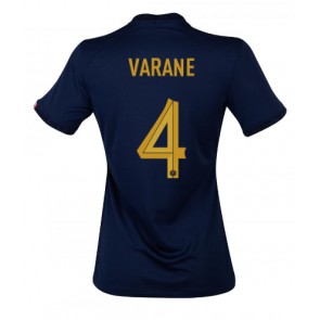 Francuska Raphael Varane #4 Domaci Dres za Ženska SP 2022 Kratak Rukavima